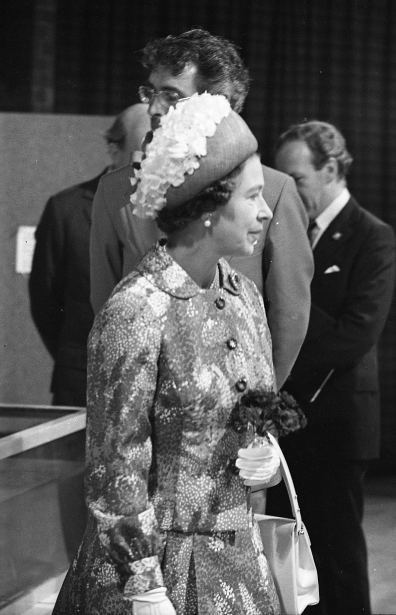 1977, The Queen pictured during her Silver Jubilee Tour in 1977.