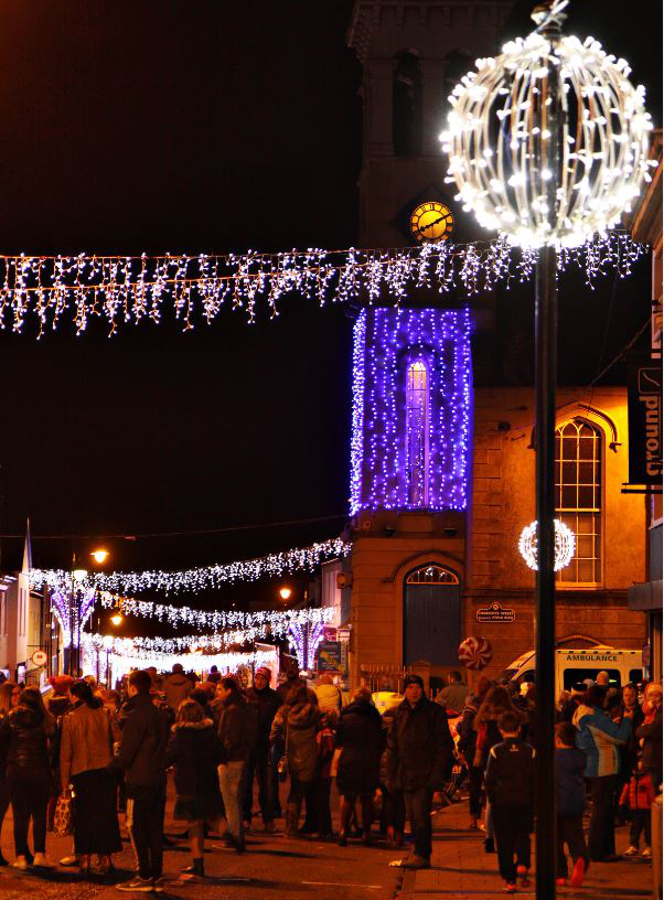 Ballymoney Lights Up for Christmas.