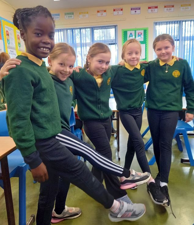 Pupils from Ballykelly PS enjoyed learning about France and the Cancan dance at one of the recent Cultural Diversity workshops.