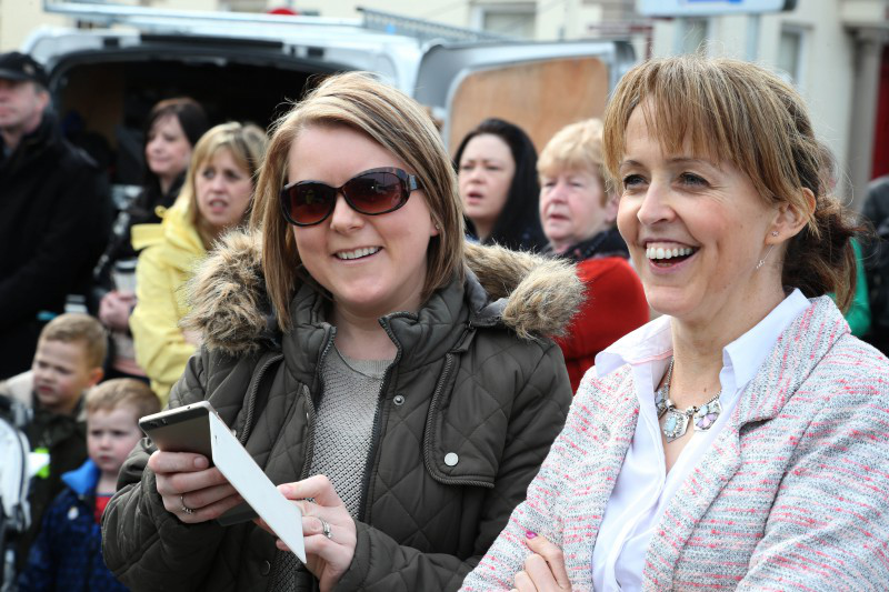 Pictured is Sharon McShane and Councillor, Cara McShane.