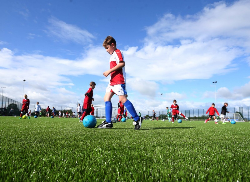 The new 3G pitch in Ballymoney offers a quality playing surface for a range of sports and activities.