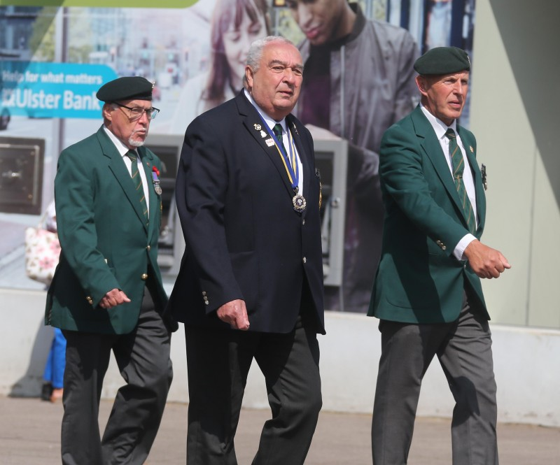 Pictured in Coleraine for the Armed Forces Day commemoration held on Monday 21st June 2021.