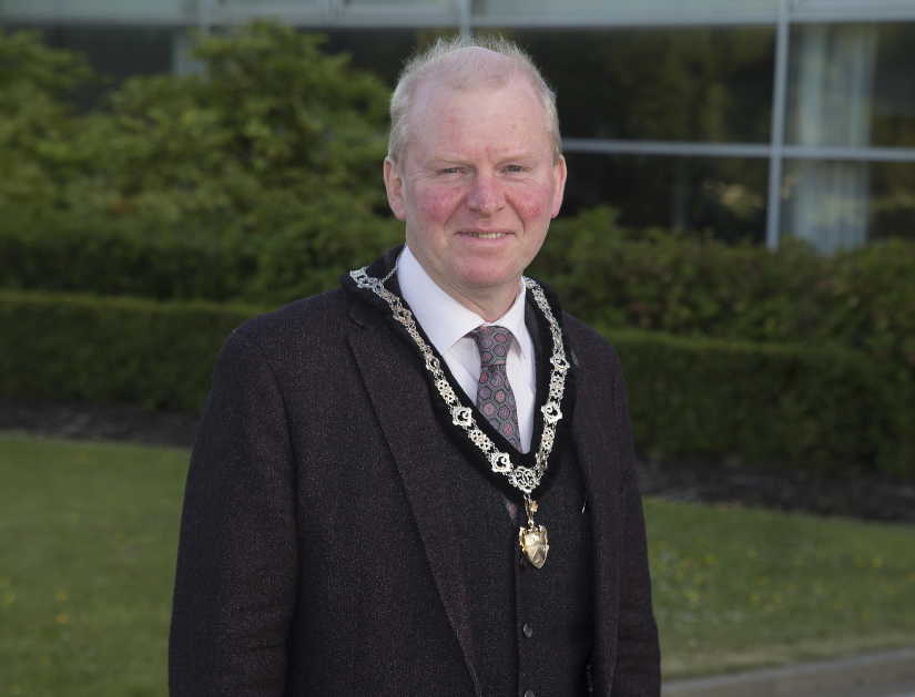 The new Deputy Mayor of Causeway Coast and Glens Borough Council Alderman Tom McKeown.