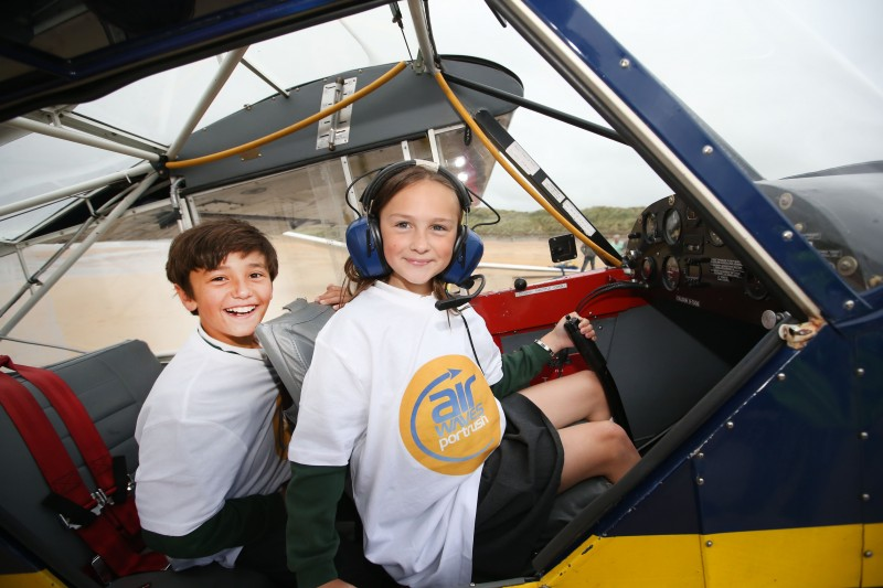 Lily and Alexander from St Patrick’s Primary School in Portrush will be among the many young people aiming to get their future careers of to a flying start with a visit to The STEM Village at Air Waves Portrush. The event organised by Causeway Coast and Glens Borough Council takes place on September 1st and 2nd.