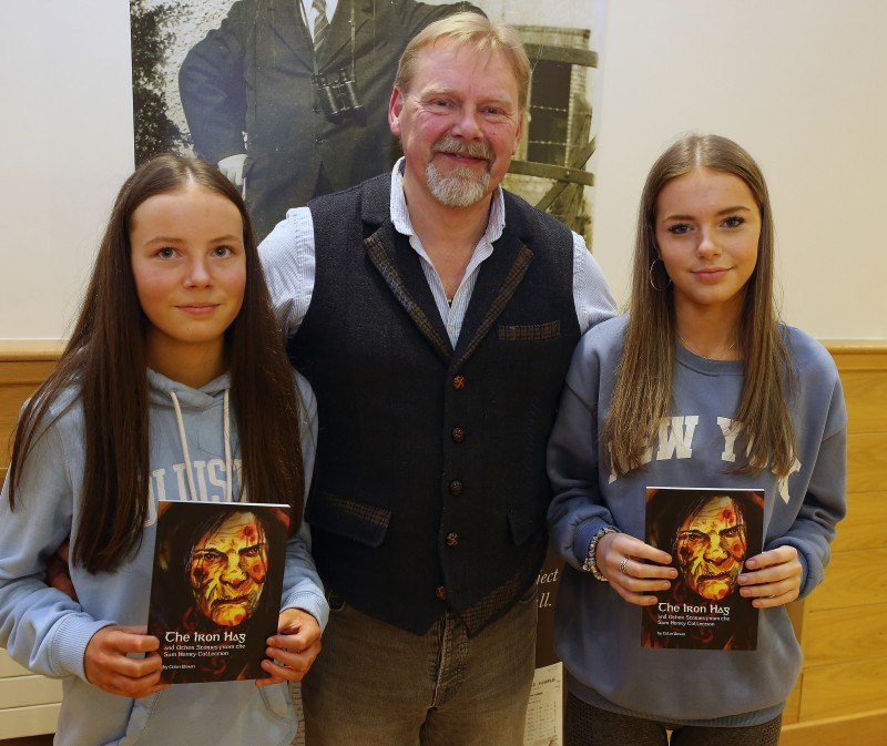Colin Urwin with his granddaughters