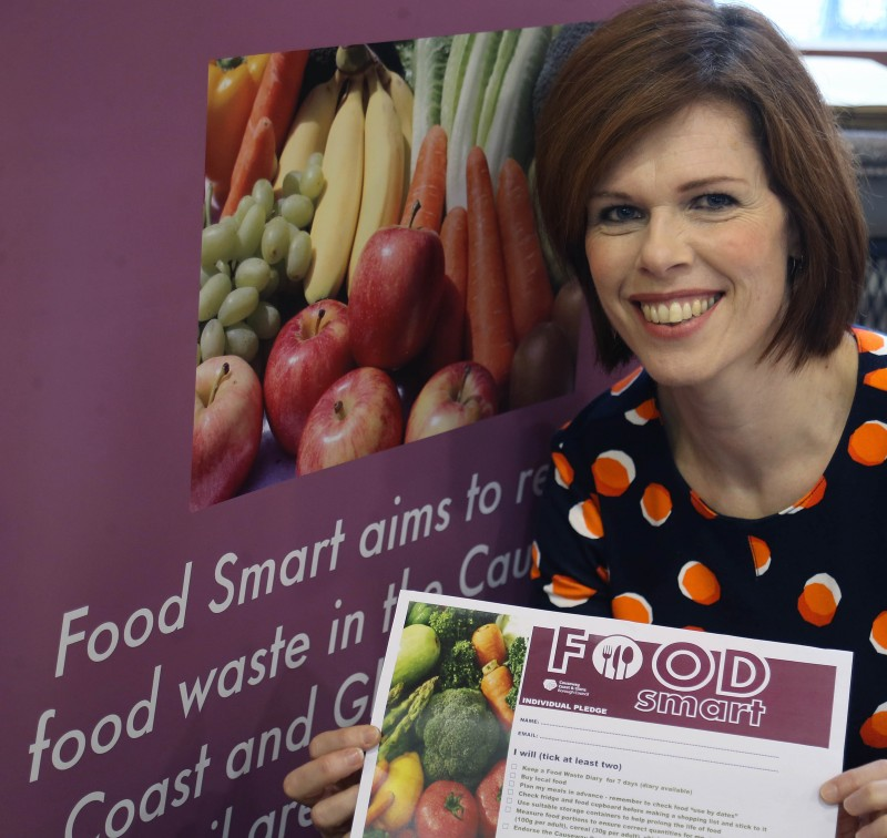 Fiona Watters from the Food Smart Campaign pictured at the event held in Coleraine Town Hall.