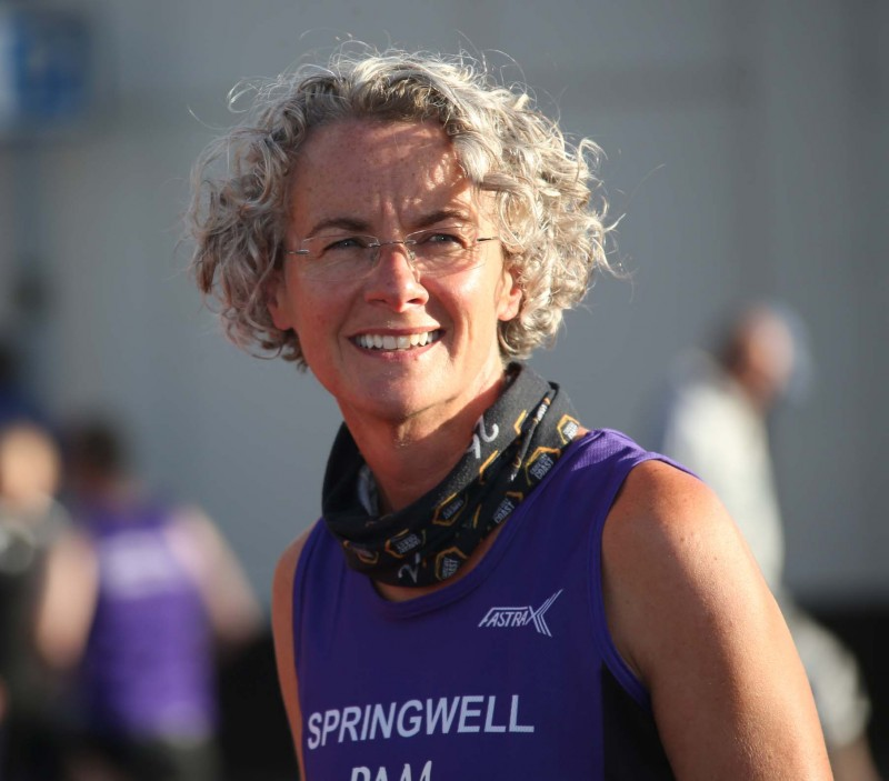 Pamela Howe from Springwell Running Club pictured ahead of the Edwin May Five Mile Classic race organised by Causeway Coast and Glens Borough Council.