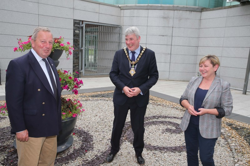 Mayor of Causeway Coast and Glens Borough Council, Councillor Richard Holmes and Council’s Veterans’ Champion Alderman Sharon McKillop met Veterans Commissioner Danny Kinahan to discuss working together to support former service personnel across the Borough.