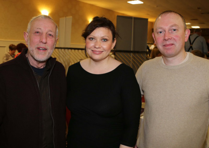 Adele McCloskey, Causeway Coast and Glens Borough Council Community Facilities Development Officer pictured with Philip Anderson, Portstewart Regeneration & Cultural Group and James Culbertson, Stranocum Community Association