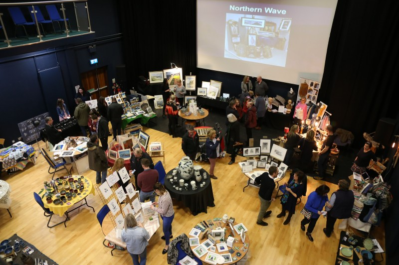 The ‘Crafters Showcase’ took place at Flowerfield Arts Centre in Portstewart.