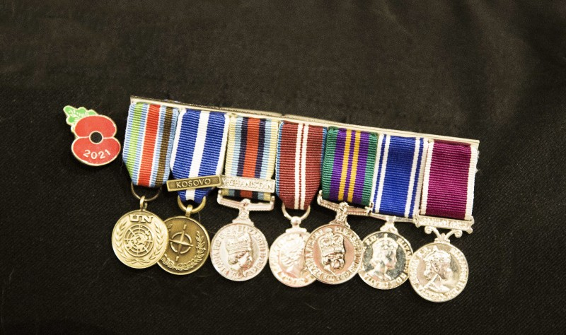 During his 10-year career, Zadar was presented with the Nato Bosnia Medal, Nato Kosovo Medal, Afghanistan Campaign Medal, Diamond Jubilee Medal, Accumulated Campaign Service Medal, Police Long Service Medal and The Army Long Service And Good Conduct Medal