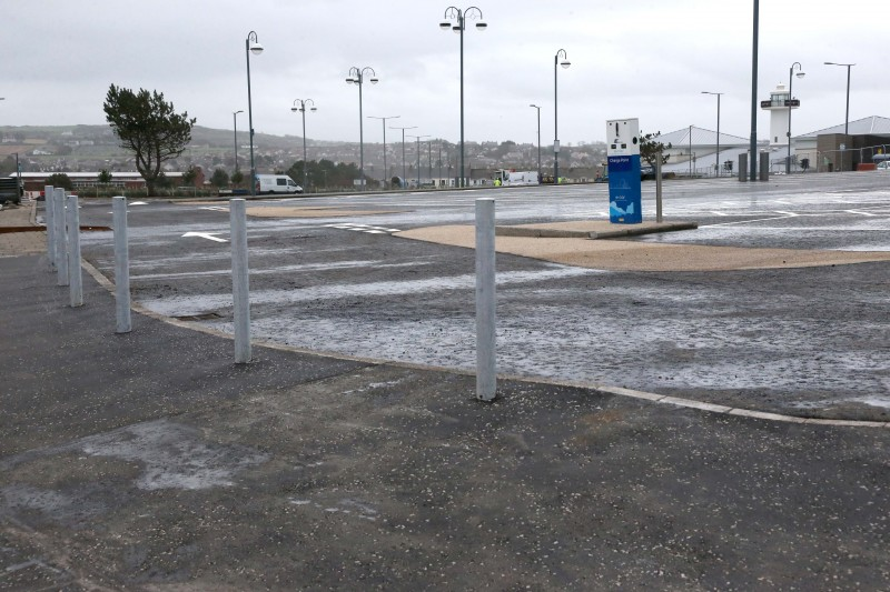 Dunluce Avenue Car Park in Portrush has benefited from a range of improvements including the provision of an additional e-car charging point.
