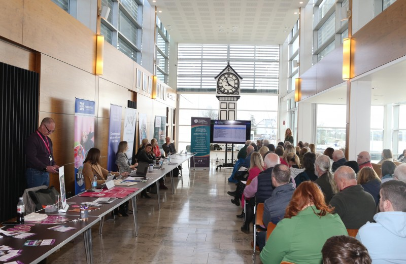 Over 80 representatives from the community sector attended a Meet the Funder event in Cloonavin organised by Causeway Coast and Glens Borough Council.