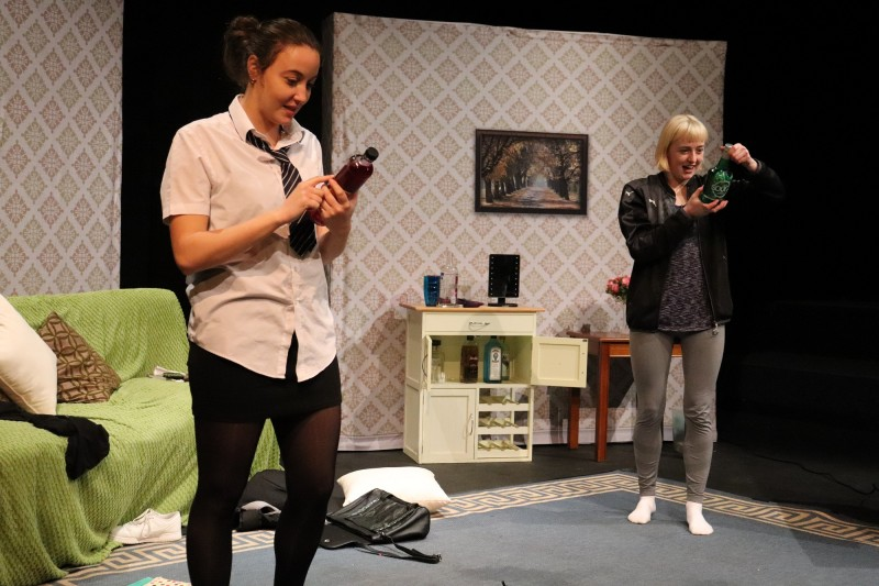 A scene from the educational play for secondary school pupils 'Last Orders' which will be delivered virtually to schools across the Borough. Image courtesy of Solomon Theatre Company.
