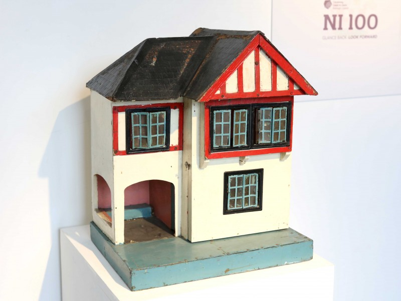 A 1970s dolls house on display in the 100 Objects for 100 Years exhibition which is now open at Roe Valley Arts and Cultural Centre.