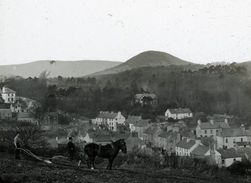 The Fairy Hill in Tiveragh near Cushendall which is featured as part of the Sam Henry Collection in Coleraine Museum.