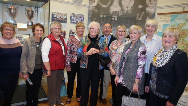 A group of ladies pictured at the exhibition launch evening in Ballymoney Museum celebrating the history of Ballymoney Controlled Integrated Primary School.