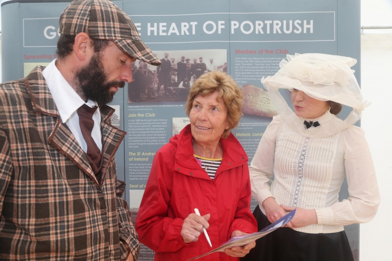 The History of Golf Exhibition at Antrim Gardens provided an opportunity for enthusiasts to learn about how the resort of Portrush has been shaped by golf since the 1800’s.