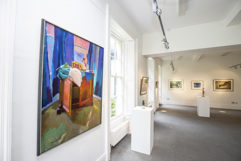 Visual arts and sculptures including works by Basil Blackshaw, Diarmuid Delargy, Micky Donnelly, Charles McAuley, Michael McGuinness, Ross Wilson and Norman Wilkinson are among the items on display at Flowerfield Arts Centre as part of The Causeway Collection 100 exhibition.