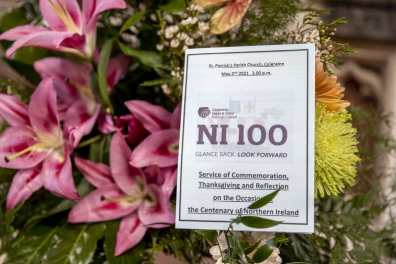 A Service of Commemoration, Thanksgiving and Reflection to mark the Centenary of Northern Ireland was held at St Patrick’s Parish Church in Coleraine on Sunday 2nd May 2021.