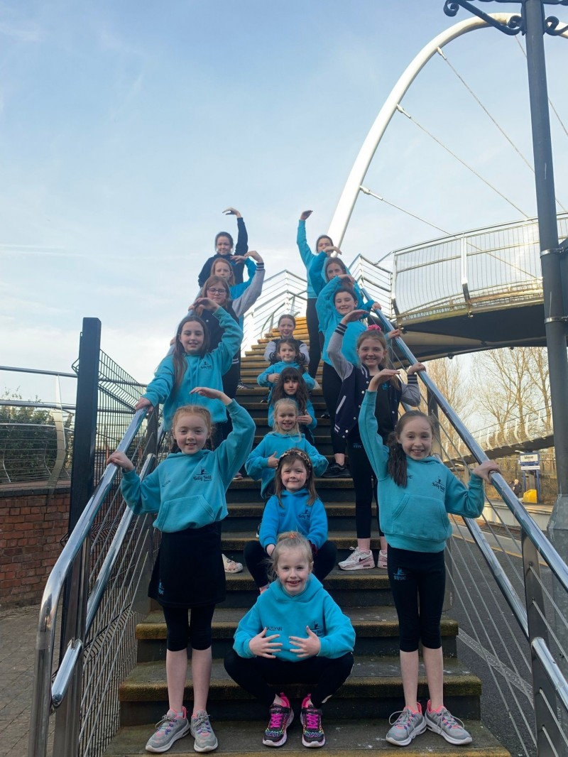 Members of the Kelly Neill Dance Company are looking forward to taking part in Ballymoney Spring Fair. Look out for their performances on April 9th at Castlecroft.