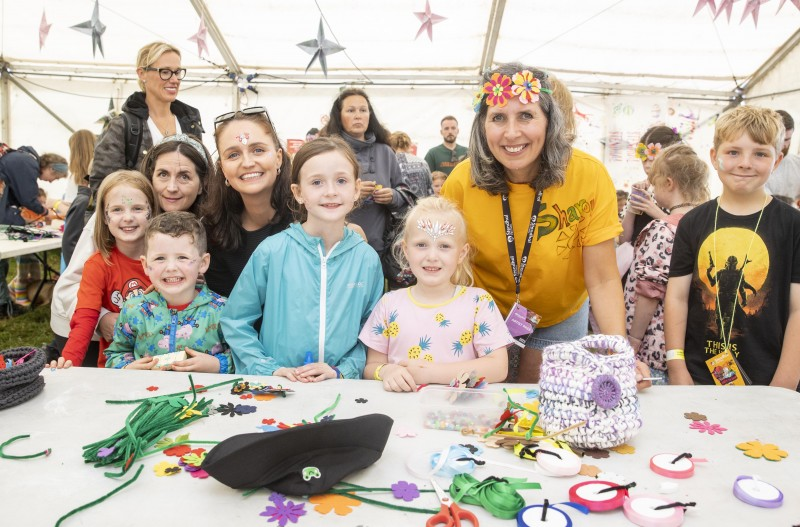 Roe Valley Arts and Cultural Centre collaborated on Limavady’s Stendhal Festival bringing a packed day of free creative workshops and dance fun to families.