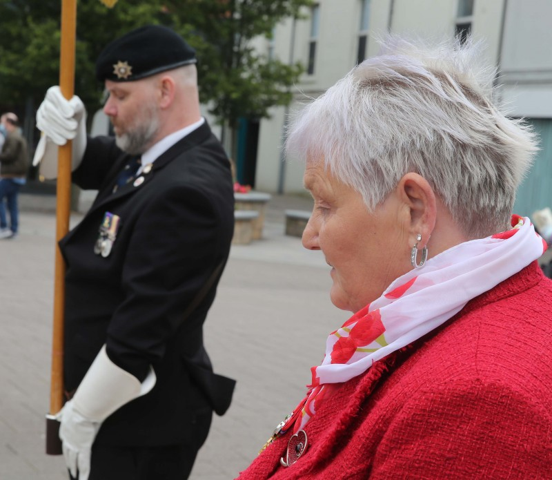 Breeze Galbraith pictured at the VJ Day commemoration held in Coleraine on Monday 16th August.