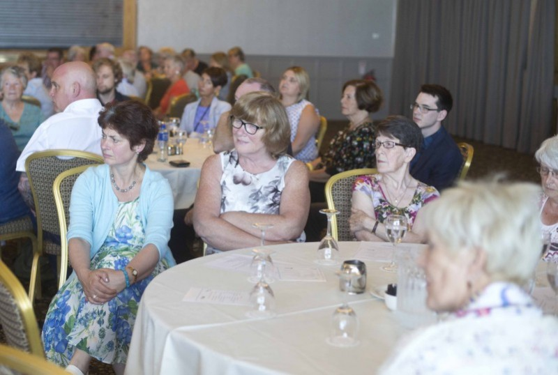 Some of those who attended the Volunteers' Week celebration at the Royal Court Hotel in Portrush.