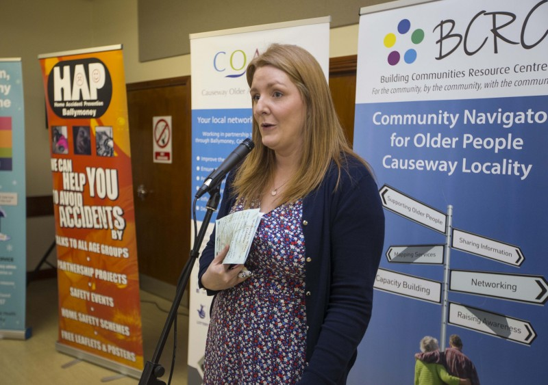 6.Jenna Allen from COAST pictured at the Winter Well event in Coleraine.