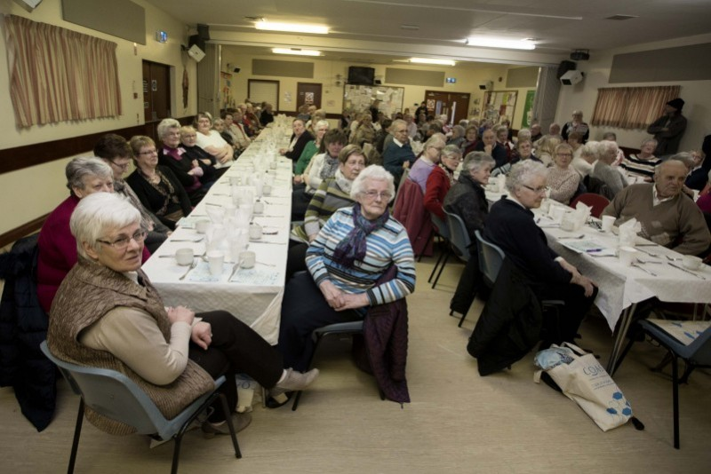 8.Some of those who attended the Winter Well event in Coleraine.