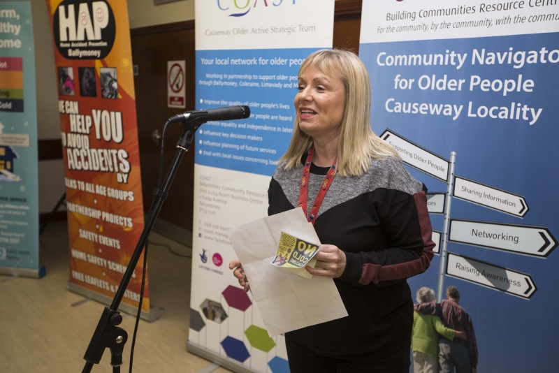 9.Crime Prevention Officer Judith Laverty pictured at the Winter Well event in Coleraine.