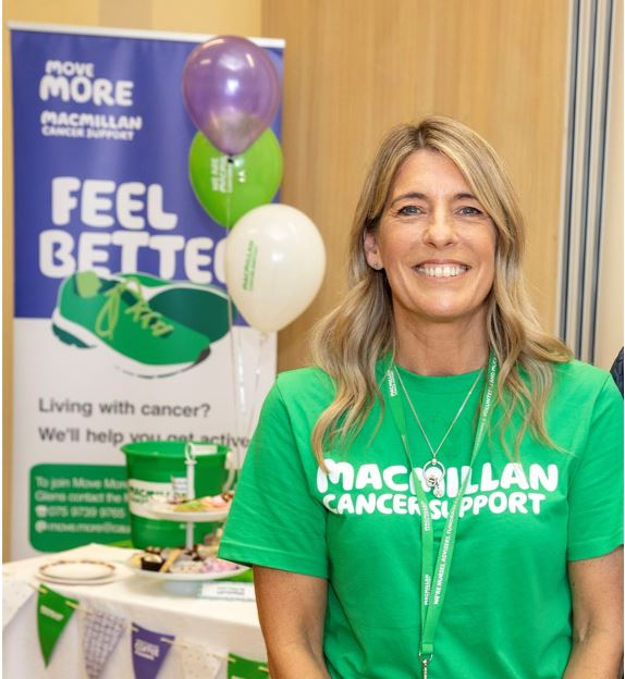 Council’s Macmillan Move More Co-ordinator, Catherine King has been nominated in Macmillan’s prestigious Professional Excellence Awards.
