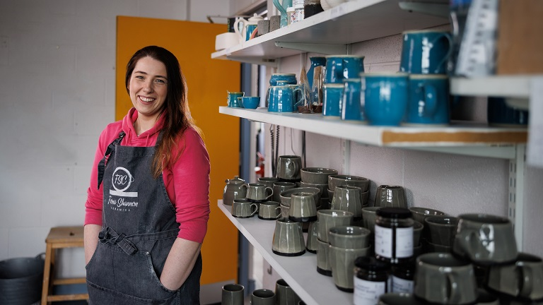 Fiona Shannon is one of six ceramicists whose work will be celebrated in the new Causeway Craft Trail Showcase Exhibition at Flowerfield Arts Centre.