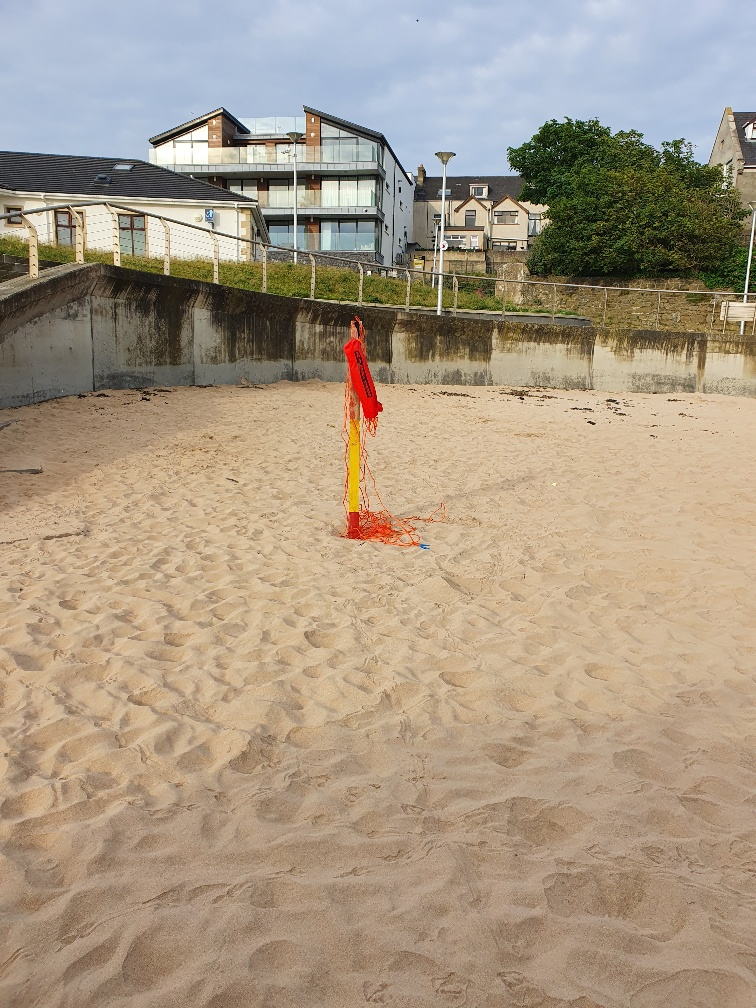 Damaged lifelines were discovered at East Strand Beach earlier this week. Causeway Coast and Glens Borough Council is calling on those behind the vandalism to think about the possible outcomes of their actions.