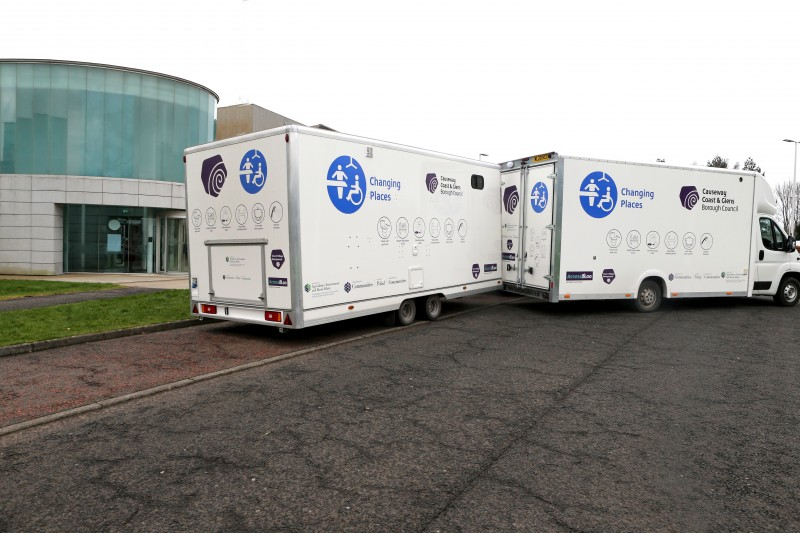 Two mobile accessible changing units (MACUs) have been added to the Council’s fleet of vehicles.