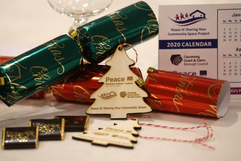 There was a festive feel to the Peace IV ‘Sharing Your Community Space’ celebration event held at The Lodge Hotel in Coleraine.