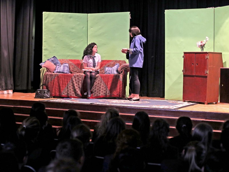 The educational play ‘Last Orders’ was performed for Year 10 pupils at Cross and Passion College.