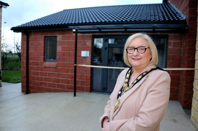 The Mayor of Causeway Coast and Glens Borough Council Councillor Brenda Chivers pictured at the new Healthy Living Centre at The Millennium Centre in Loughgiel.