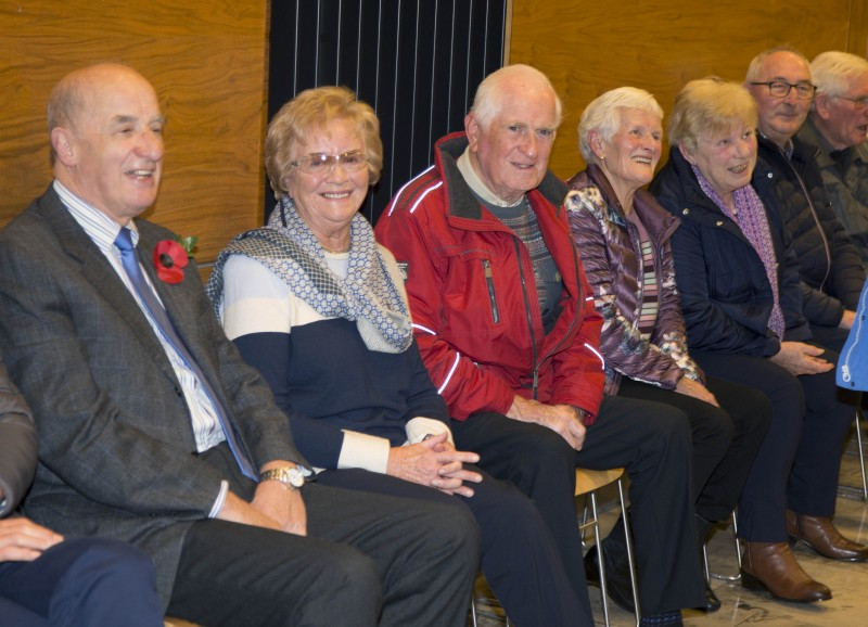 Some of those who attended the event at Cloonavin to recognise the work of local Food Banks and Christians Against Poverty.