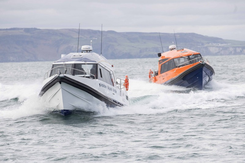 The Redbay Stormforce 1150 RIBs were launched from Ballycastle Marina this week
