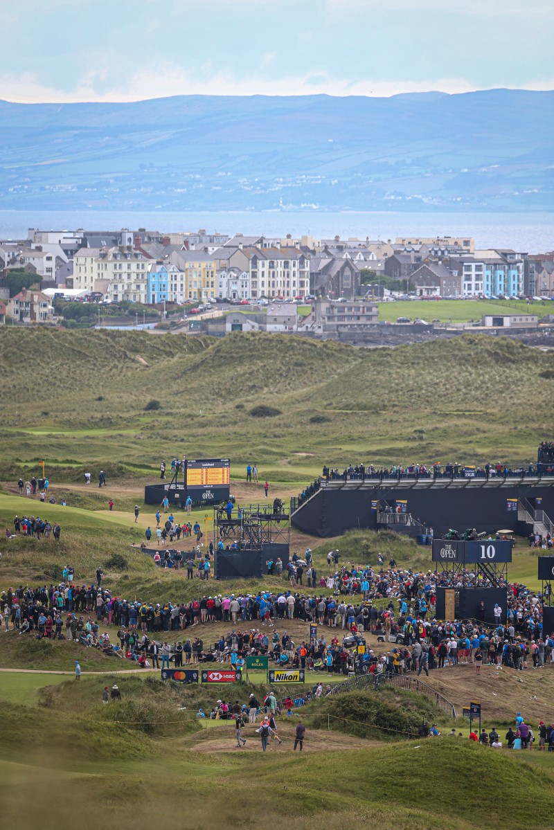 Causeway Coast and Glens Borough Council played a significant role in the staging of The 148th Open at Royal Portrush, which attracted over 200,000 spectators.