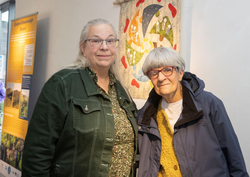 Textile Artists, Deborah Stockdale, and Marlene Milner.