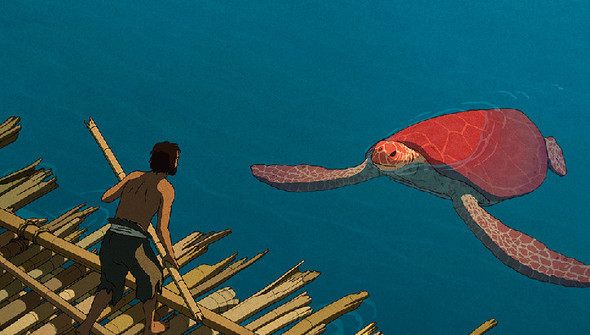 A scene from the internationally acclaimed Studio Ghibli animation ‘The Red Turtle’ which will be screened on 17th August as part of Family Film Fridays