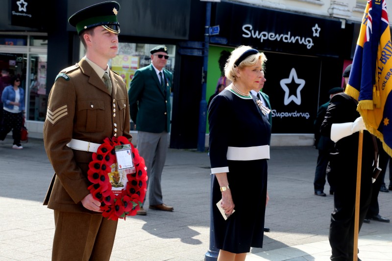 The Lord Lieutenant for County Londonderry, Mrs Alison Millar, pictured in Coleraine for the Armed Forces Day event held on Monday 21st June 2021.