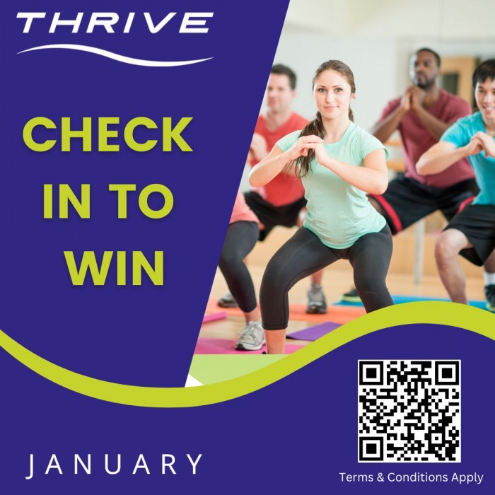 Thrive January - Check In to Win