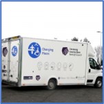 A mobile accessible changing unit