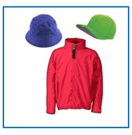 Rainproof jacket and hat