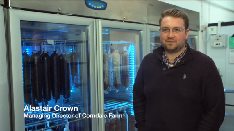 Enterprise Fund recipient Alastair Crown from Corndale Farm