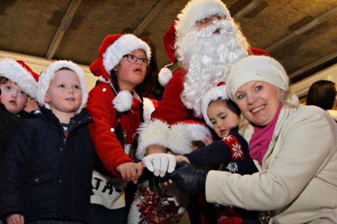 Santa made his first stop in Ballymoney to light up the Town