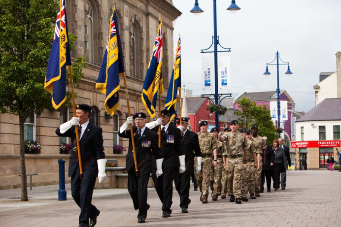 Armed Forces Day Coleraine 2015